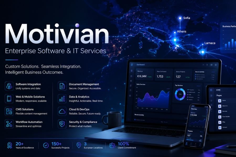 Motivian: The Powerful European Technology Partner Transforming Enterprise Software motivian